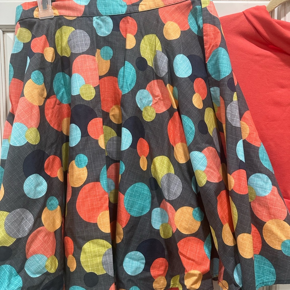 Heart of Haute/Pinup Couture Top and Polka Skirt - Picture 8 of 11